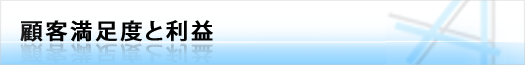 顧客満足度と利益